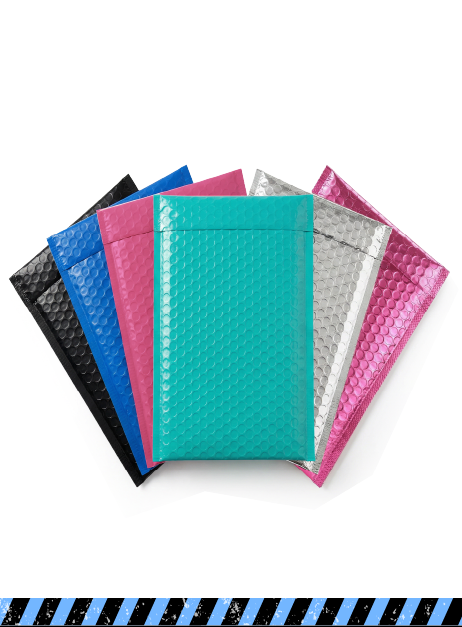 Color Poly Bubble Mailers