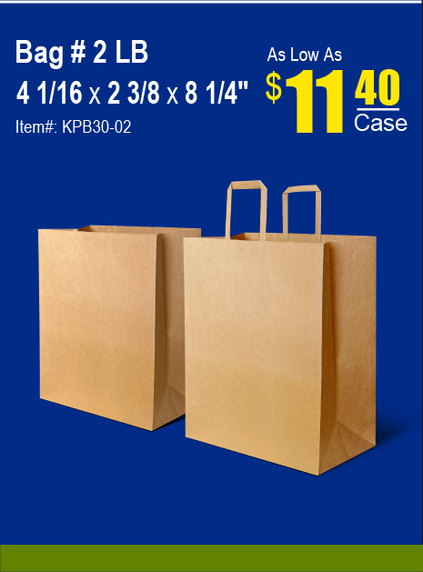 Grocery Bags-Kraft