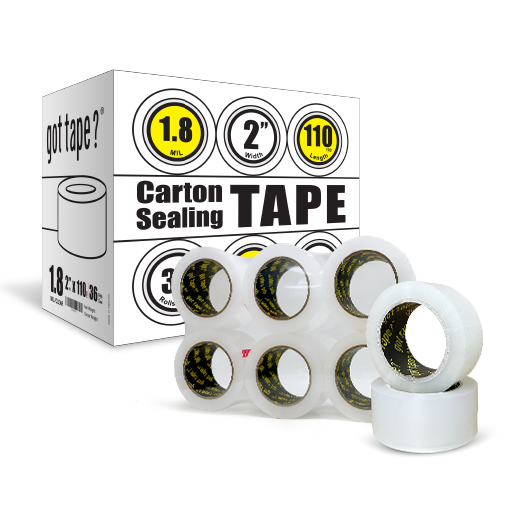 Carton Sealing Tape - 1.8Mil