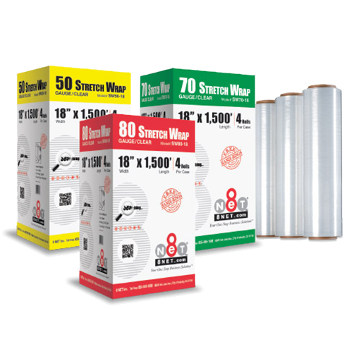 Stretch Wrap - Hand Length / Machine Length / Mini Wrap Stretch Wrap - Hand Length / Machine Length / Mini Wrap